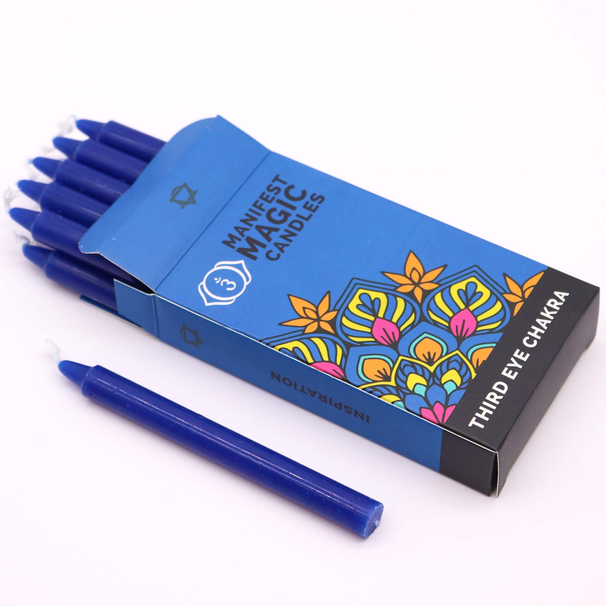 Manifest Magic | SET DA 12 CADELE - Dark Blue - Il Chakra del terzo occhio, l'INTUIZIONE - La Visione di Hekate 💙