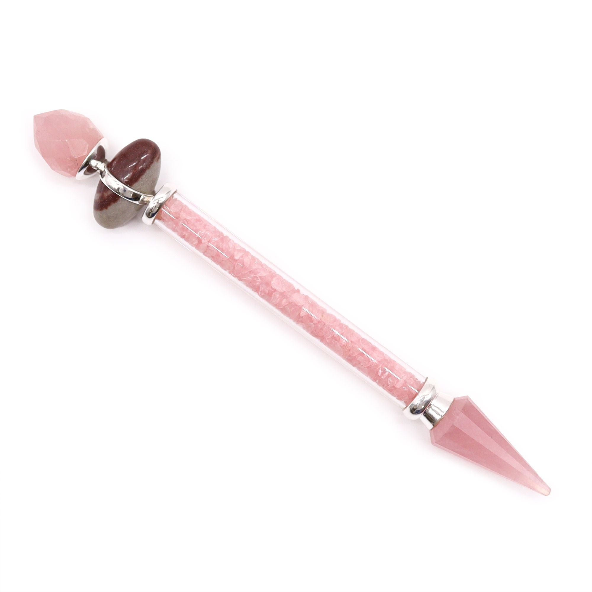 Bacchetta Magica Shiva Lingam | Quarzo Rosa 💕