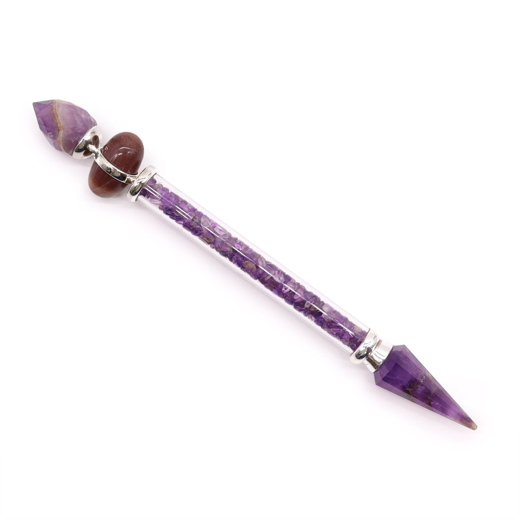 Bacchetta Magica Shiva Lingam | Ametista 💜