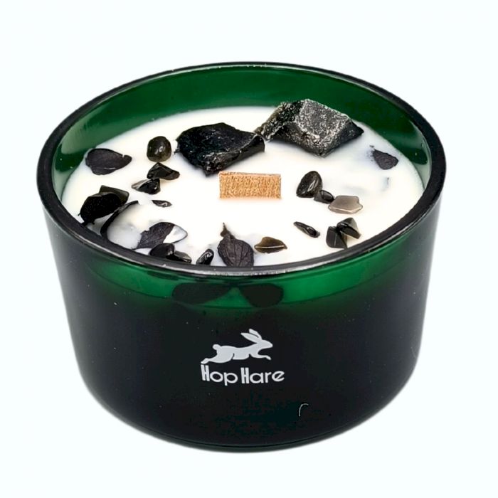 ⚔️ “Il Re di Spade – Candela Magica di Thoth” – Cedro e Ossidiana Nera 🕯️